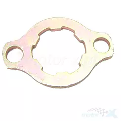 Zabezpieczenie zębatki przedniej 17/20mm, rozstaw śrub 34.5mm, Junak