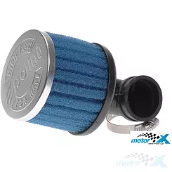 Filtr powietrza stożkowy 34mm 90° gąbka długi Polini High Flow