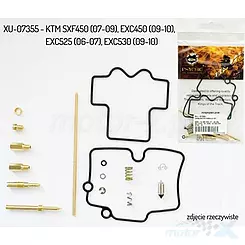Zestaw naprawczy gaźnika Nachman KTM SXF 450 '07-'12, EXC 450 '07-'11, EXC 525 '06-'07, EXC 530 '09-'11 (PSYCHIC)(26-1520)