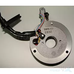 Stator iskrownik, stojan alternatora, z magnetem Rieju MRX Power-UP