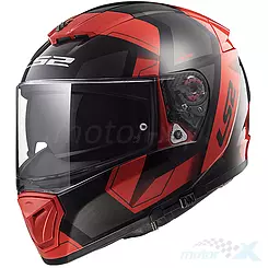 Kask integralny LS2 FF390 Breaker Physics Black Red
