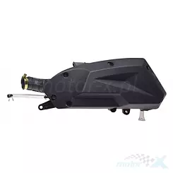 Filtr powietrza kompletny, kompletny z gumą łączącą i wkładem filtra, WM Motor, GY6-GY7 125 4T