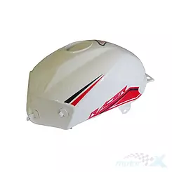 Zbiornik paliwa biało-czerwony pompa Mikuni Junak Racer 125 Euro 4