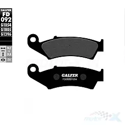 Klocki hamulcowe Galfer Semi Metal Street FD092G1054