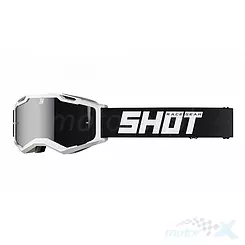 Gogle Shot Racing Iris 2.0 Solid White Glossy