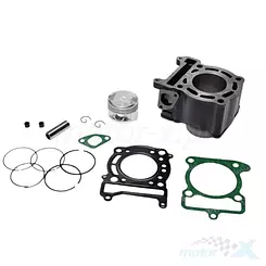Cylinder kompletny 53.70mm 125cc WM Motor, Yamaha Majesty 125 LC 