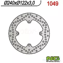 Tarcza hamulcowa NG 1049