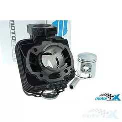 Cylinder kompletny 40.00mm 50cc żeliwo sworzeń 12mm Motoforce Eco Peugeot AC vertical 