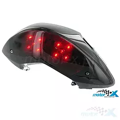 Lampa STR8 LED Black Line z kierunkowskazami, MBK Mach G / Yamaha Jog R, RR (E)