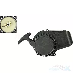 Pokrywa silnika, szarpak, metalowa, plastikowy zabierak wersja B, Pocket Bike / mini ATV / mini Cross