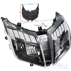 Lampa przednia Barton E-MAX ONE