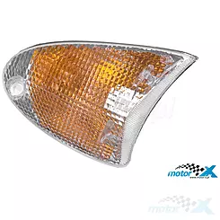 Kierunkowskaz przedni prawy, biały, Aprilia SR 50 Ditech / Street / Leonardo 125-250 (E)