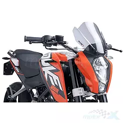 Szyba czołowa, lekko przyciemniana, Puig 6275H, KTM DUKE 2011-2016