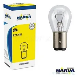 Żarówka M-TECH NARVA P21/5W BAY15D 21/5W 12V