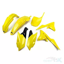 Zestaw osłon nadwozia żółty UFO Plast Yamaha YZF 250 / 450 14-17