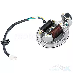 Stator iskrownik, stojan alternatora, 2 cewki Mini Cross 110