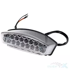 Lampa tylna LED jasny klosz uniwersalna homologacja