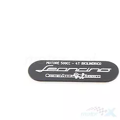 Emblemat pokrywy silnika symetryczny Benelli Leoncino 500