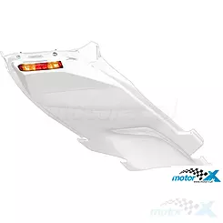 Nadkole MTKT LED z kierunkowskazami, białe, czerwona lampa, Yamaha TZR 50 03-