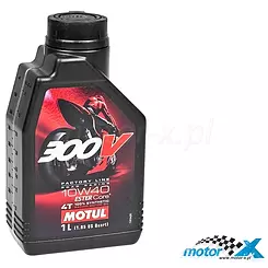 Olej silnikowy MOTUL 300V Factory Line Racing syntetyczny 4T 10W40 1L