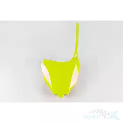 Tablica na numer startowy żółta fluo UFO Plast Honda CRF 250R / 250RX / 450R 450RX