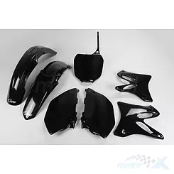 Zestaw osłon nadwozia czarny UFO Plast Yamaha YZ 125 / 250 02-05