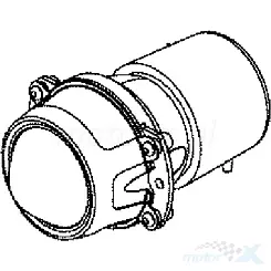 Lampa świateł drogowych Kymco Maxxer 