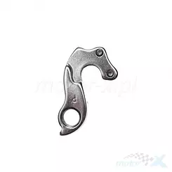 Hak przerzutki rowerowy, aluminiony, 5k