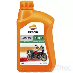 Olej silnikowy Repsol Moto Rider mineralny 4T 20W50 1L