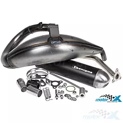 Wydech Tecnigas E-NOX Steel, Peugeot XP6 / Rieju RR / MRX (E)