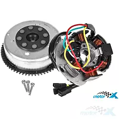 Stator iskrownik, stojan alternatora, z magnetem TEC, Aprilia / Derbi 2006- (Ducati/Kokusan)