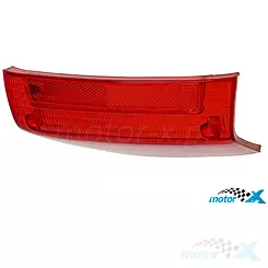 Klosz lampy tylnej, czerwony, Gilera Easy Moving / Piaggio Zip, Zip Fast Rider, Zip RST... (E)