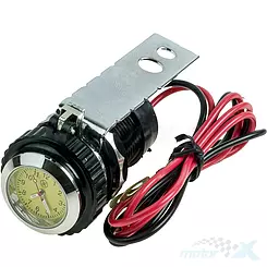 Gniazdo zapalniczki USB + zegarek