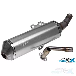 Wydech Tecnigas 4Scoot, Aprilia / Derbi / Piaggio 125-200 4T AC (E)