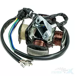 Stator iskrownik, stojan alternatora, Romet CRS50, ZK50 / Barton TZR / Benzer Aston