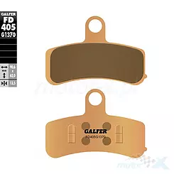 Klocki hamulcowe Galfer Sintered Street FD405G1370