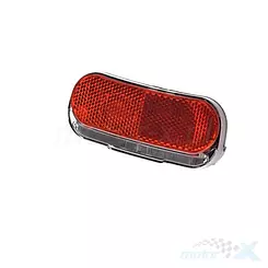 Lampa rowerowa tylna LED na bagażnik z podtrzymaniem