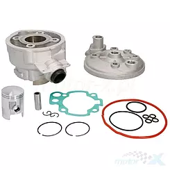 Cylinder kompletny z głowicą 50 cc, NICASIL, Power Force Minarelli AM6