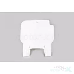 Tablica na numer startowy biała UFO Plast Kawasaki KX 125 / 250 / 500 89-95