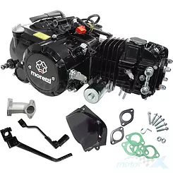 Silnik kompletny 140cc, skrzynia manualna 4 biegi, rozrusznik dolny, Moretti Parts ATV-Moto