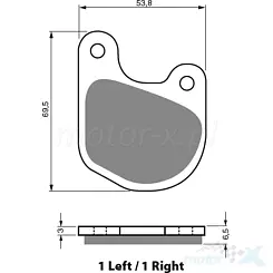 Klocki hamulcowe Gold Fren 059 S3
