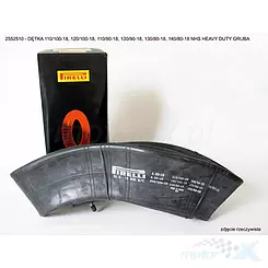 Dętka wzmocniona 110/100-18, 120/100-18, 110/90-18, 120/90-18, 130/80-18, 140/80-18 NHS PIRELLI Heavy Duty 
