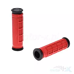 Chwyty kierownicy V-Grip, rowerowe, czerwone