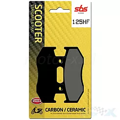 Klocki hamulcowe ceramiczne SBS Ceramic Street 125HF