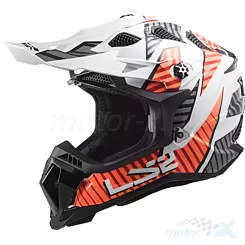 Kask offroad LS2 MX700 Subverter Evo Astro White Orange