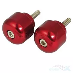 Końcówki kierownicy, gwint M6x45mm, czerwone, Vicma, Honda CB / CBF / CBR / VFR / VTR