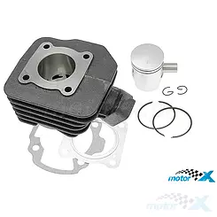 Cylinder Kit 101 Octane STD 40.00mm 50cc sworzeń 12mm , Peugeot stojący AC (bez głowicy)