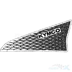Naklejka prawa przedniego błotnika Kymco MXU 550
