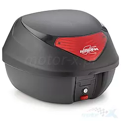 Kufer centralny KAPPA K29 MONOLOCK 29L czerwony odblask