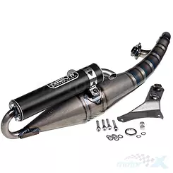 Wydech Arrow Extreme Aluminium Dark, Peugeot leżący (E)